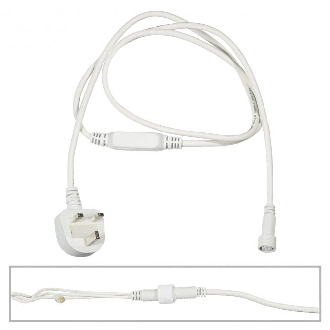 elumen8 13A power supply cable for LED Dimmable String/Net Lights 