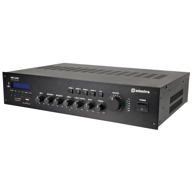 Adastra RM120D Mixer-amp 100V BT/DAB+