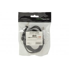 Essential 3.5mm Stereo Plug to 2 x RCA Plugs Lead 1.5m