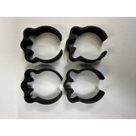 CABLE KEEPER pack of 4 BLACK VERSION