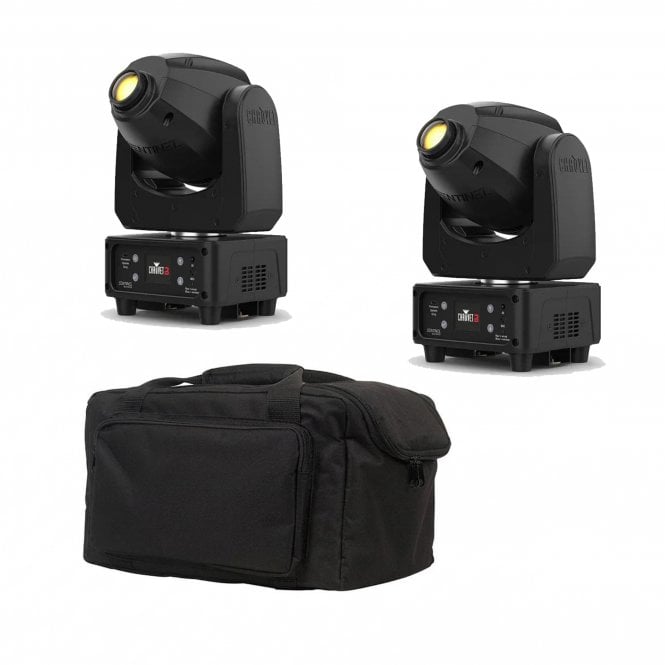 Chauvet DJ Sentinel Spot Q60 ILS Pair & Bag Bundle