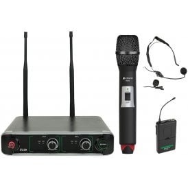 SU20 Compact Dual UHF Microphone Sets