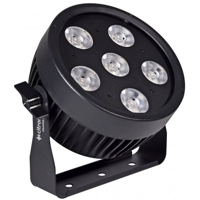 Citronic SilentPAR-180: 6 x 30W RGBWA+UV Silent PAR Can