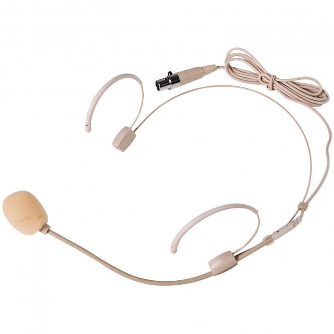 Citronic TU4 Neckband Microphone with Mini XLR Connection (body pack required)