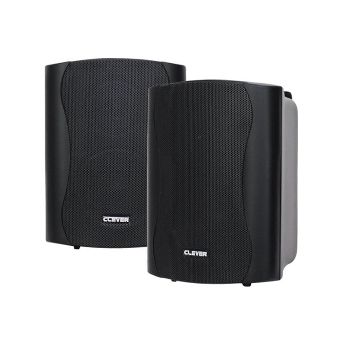 Clever Acoustics  BGS 25T 100V Black Speakers (Pair)