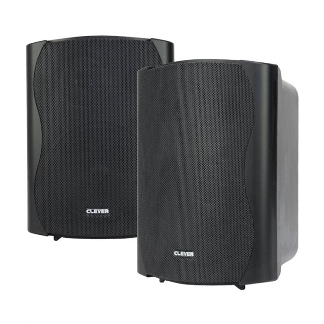 Clever Acoustics  BGS 50T Black 100V Speakers (Pair)