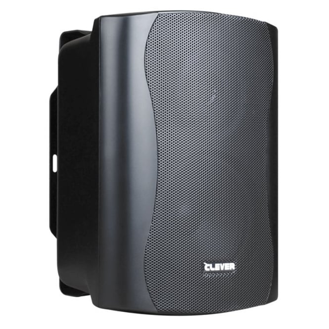 Clever Acoustics  Clever Acoustics WPS 35T Black 100V Weatherproof Speakers (Pair)