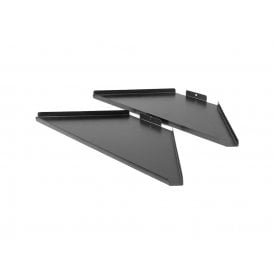 DJBoothCR DJ Booth Corner Shelf (2pcs) with carry bag
