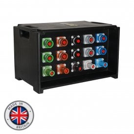 MERZ Distribution Box 500A Powerlock to 2 x Powerlock Out