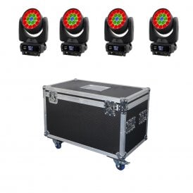 4 X Fusion 260ZR MKII & Flightcase Bundle