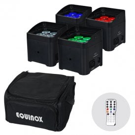 Colour Raider Lithium Battery Uplighter Pack