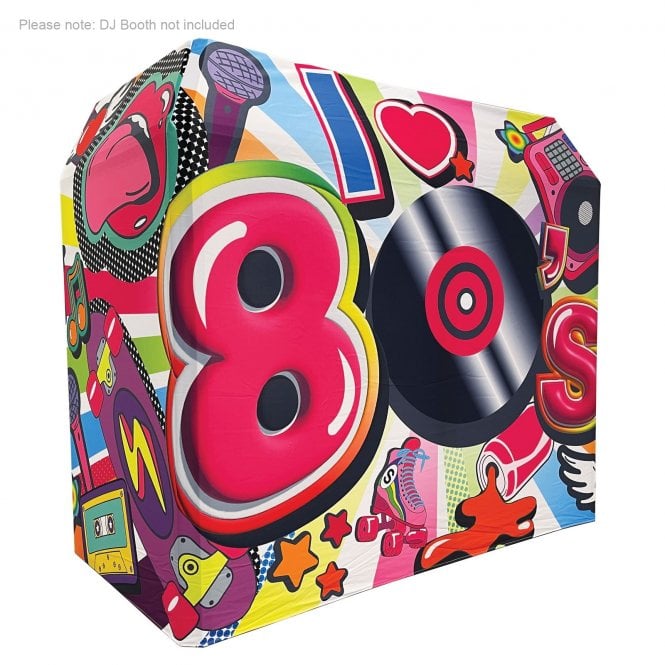 Equinox DJ Booth Design Lycra  80's party