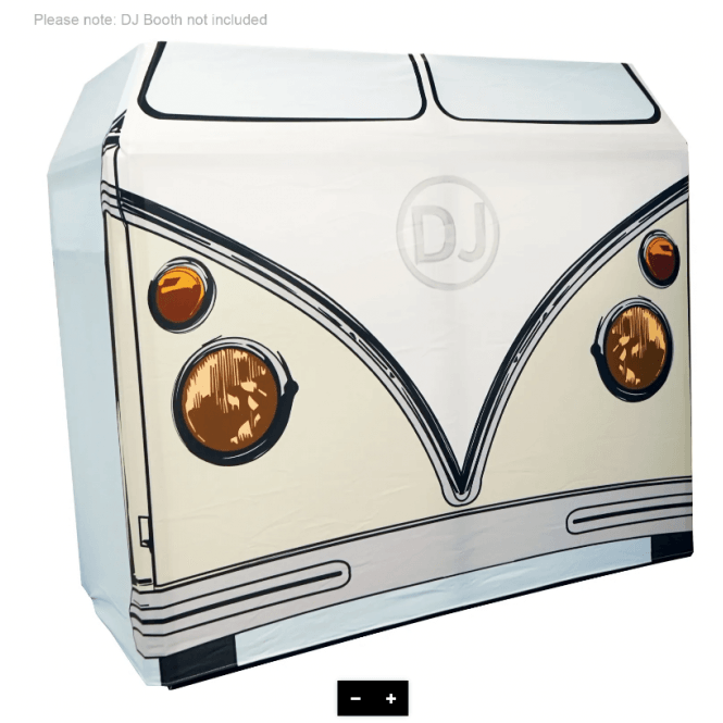 Equinox DJ Booth Design Lycra Campervan 