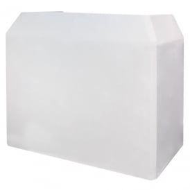 DJ Booth Replacement Lycra - White