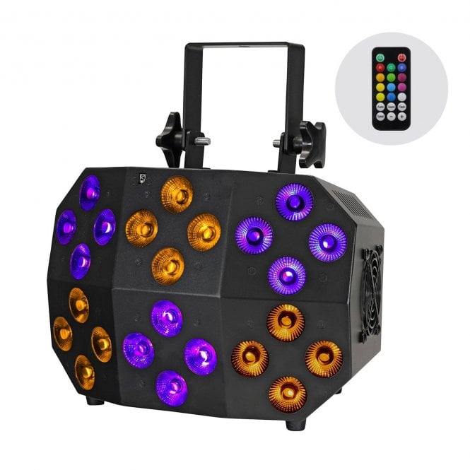 Equinox Double Decker  HEX coloured wash light