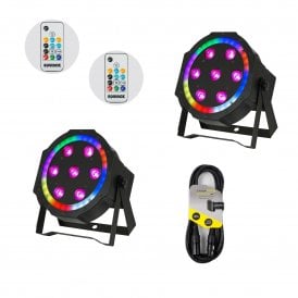 Eclipse RGBW LED Par  Bundle
