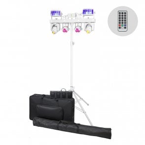 Equinox Gigabar FX1 Bar System (White Housing) 5-in-1 LED bar system