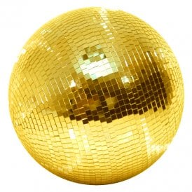 Gold Mirror Ball
