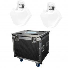 Helix Evo XP – Advanced Barrel Effect Lighting with Mirror Dish Pair & Case  Bundle