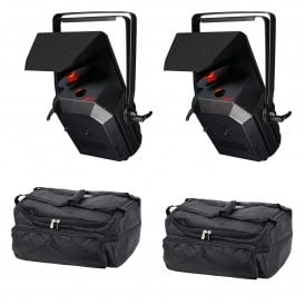 Helix Scan XP 150W Scanner  Pair Bundle with carry bags 