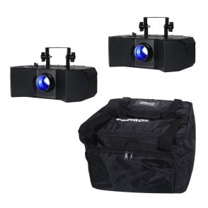 Equinox HELIX XP 150 WATT GOBO FLOWER AND BAG PAIR BUNDLE 