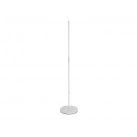 K&M 260/1 WHITE Mic Stand with Round Base 87-157cm 3kg