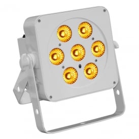 7Q5 Led Uplighter white housing 7 x 5watt RGBA led