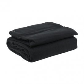 Black Serge Drape For Pipe And Drape