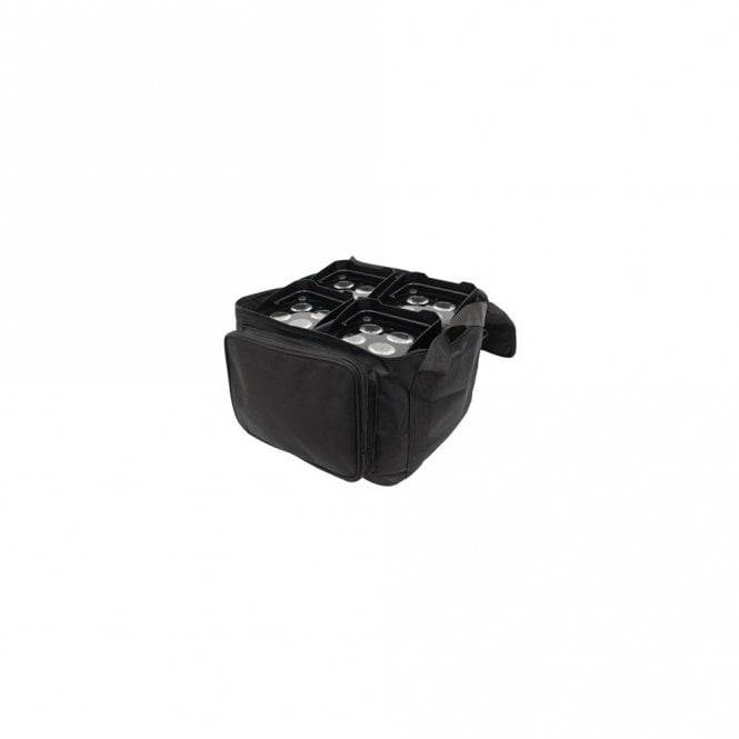 LEDJ rapid QB1 HEX IP x 4 & bag Bundle