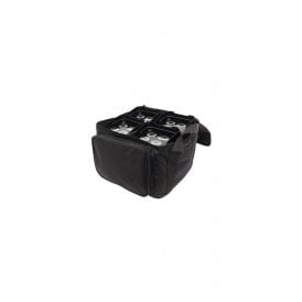 LEDJ rapid QB1 HEX IP x 4 & bag Bundle