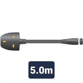 3A UK Plug to Figure 8 Mains Power Leads