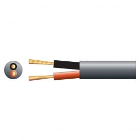 Heavy Duty Double Insulated 100V Line Speaker Cable, 2 x (45 x 0.18mmØ) 100m