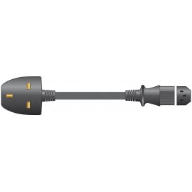 UK Plug to IEC  Lead 1.5 m