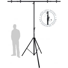 LIG300 T-Bar Lighting Stand 3 metre high, extendable width T-bar lighting stand