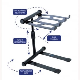  LS22M folding laptop / tablet multi stand with bag