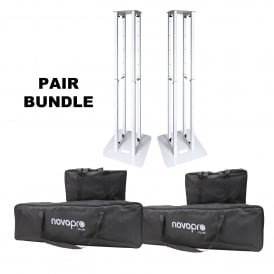 Novopro PS1XL Moving Head / Podium Stand PS1XL PAIR BUNDLE 