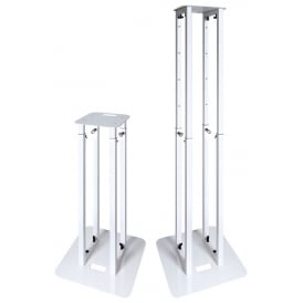 Novopro PS1XL Moving Head / Podium Stand PS1XL Unique and innovative, variable height podium stands in white with 2 different scrims (priced single)