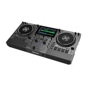 Numark Mixstream Pro Go Battery-Powered Standalone Streaming DJ Controller with Amazon Music