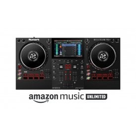 Mixstream Pro + Standalone Streaming DJ Controller with Amazon Music