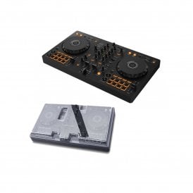 DDJ-FLX4 & Decksaver  2-channel DJ controller for Rekordbox & Serato Bundle