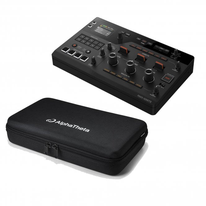 Pioneer DJ|AlphaTheta RMX-IGNITE Professional DJ Effector Sampler & Case/bag Bundle
