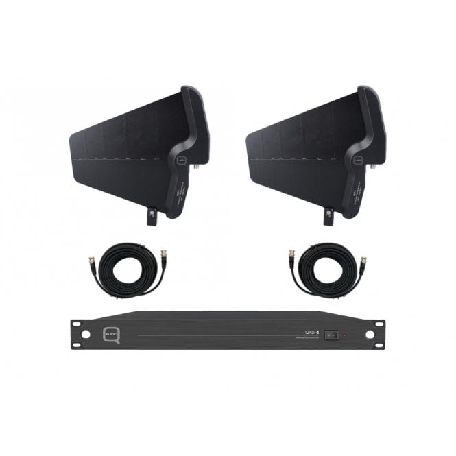 Q-Audio Active Paddle Antennas with ADU and 10M Cables