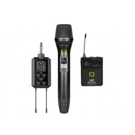QWM 1900 V2 HH + BP System Dual Handheld + Beltpack Wireless System