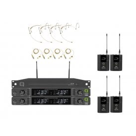 QWM 1970 4 Way Headworn/Lapel System with ADU