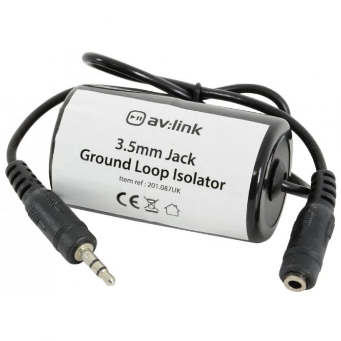 QTX 3.5mm JACK GROUND LOOP ISOLATOR