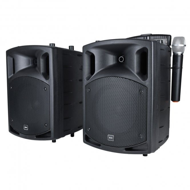 QTX PAV Portable PA Set with UHF Mics, Bluetooth® & DVD