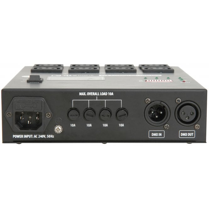 QTX RP4 4 Channel DMX Relay pack