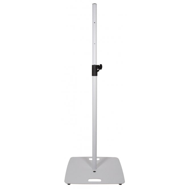 QTX Speaker Stand with Square Base-White