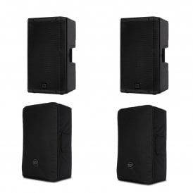 ART 915-A Professional Active Speaker Pair & Covers  Bundle
