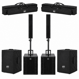 EVOX 12 ACTIVE 2 WAY ARRAY PAIR BUNDLE WITH COVERS 